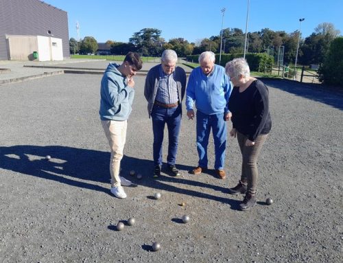 Partie de pétanque